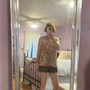 H&M paisley tank top